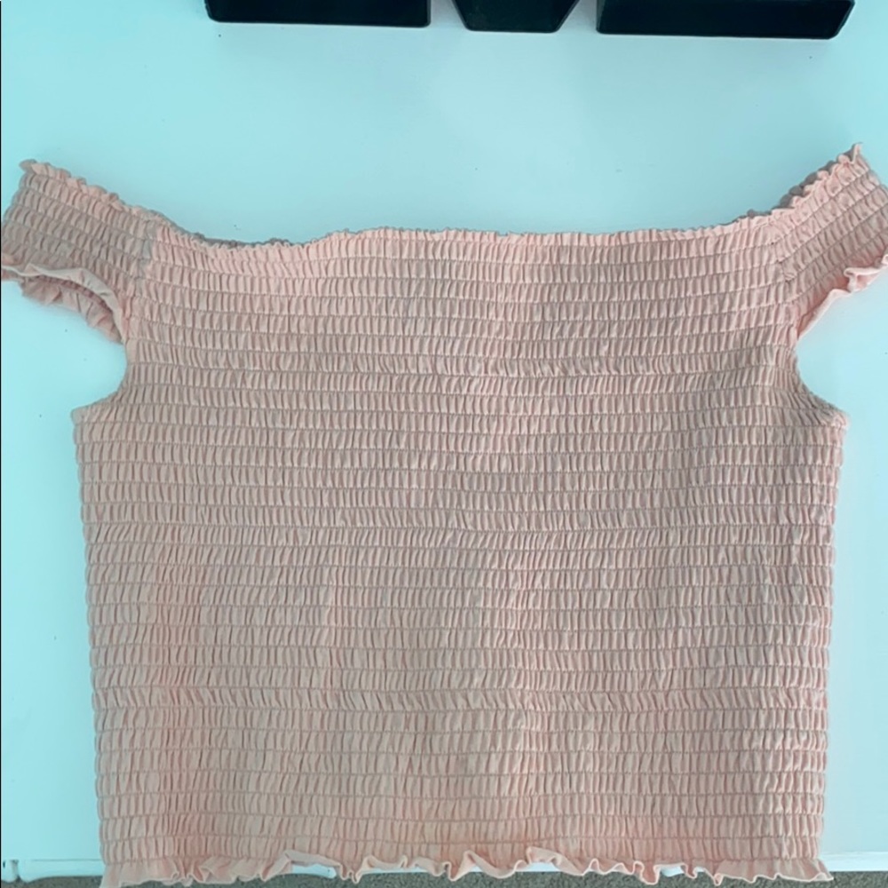 Forever 21 Off The Shoulder Crop Top